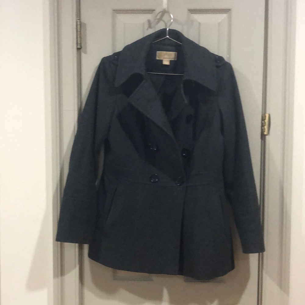 Wool Grey pea coat